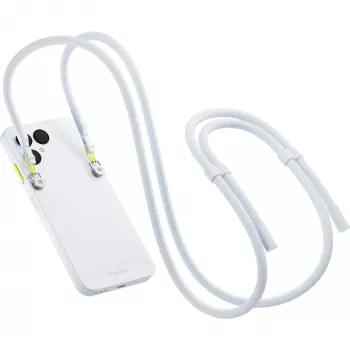 Kanderihm Pilvevalge Aas Valge Fairphone 6 jaoks Tagakaas. Viimistletud valgena. Originaalne FAIRPHONE toode — MPN: F6LANY-1WH-WW1 · EAN:
