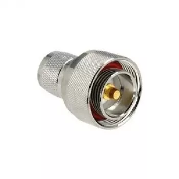 Koaksiaalkonnektor DELOCK 88840, 7/16 isane-isanele, sügavus 32 mm, kõrgus 42 mm