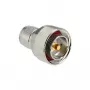 Koaksiaalkonnektor DELOCK 88840, 7/16 isane-isanele, sügavus 32 mm, kõrgus 42 mm