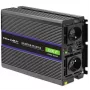 Pingemuundur QOLTEC Monolith 3000 MS Wave, 12 V → 230 V, 1500/3000 W, USB-ga
