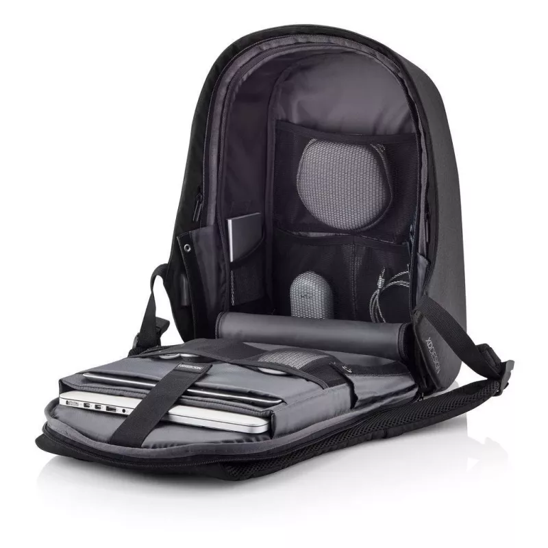 Seljakott XDDESIGN Bobby Hero XL — 21,5 L, mahutab 17-tollise sülearvuti, tahvelarvuti lahtri, korralduspaneeli, must
