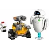 LEGO ehituskomplekt Disney Pixar WALL·E ja EVE 43279 — 811 tükki, 130 mm kõrgus, alates 18. eluaastast