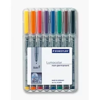 Marker Staedtler 316 WP8 Must Blue Brown roheline oranž Red Violet kollane
