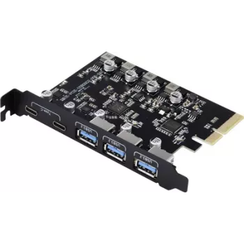 Renkforce RF-6613196 3+2 pordiga USB 3.2 Gen 2 kontrollerkaart USB-C® (USB 3.2 Gen 2) (RF-6613196)