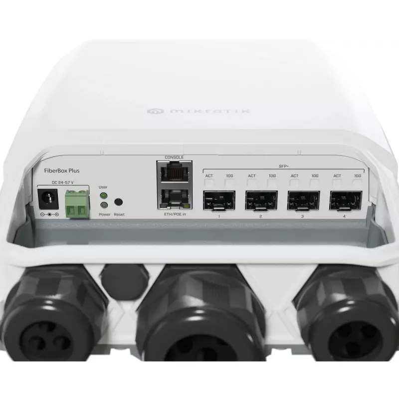 Ruuter Mikrotik FiberBox Plus hallatav Gigabit Ethernet 10/100/1000 IEEE 802.3af