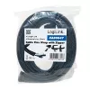 LOGILINK KAB0047 LOGILINK painduva kaabli korrastaja tõmblukuga, must 2 m