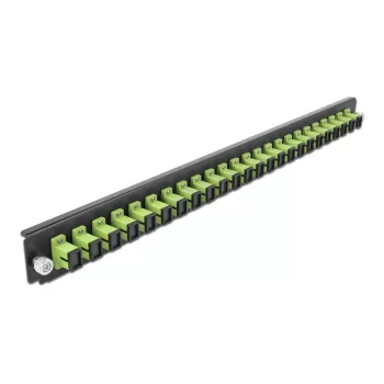 Splice Box Front Panel DeLOCK 19 tolli 24 porti SC Simplex laimiroheline