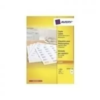 Aadressi-saateetikettide paber AVERY DP001-100.FR A4 210 x 297 mm Valge – prinditavad lehtetikettid