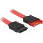 SATA-kaabel DeLOCK 83952 0,2 m SATA 7-kontaktiline Must Punane