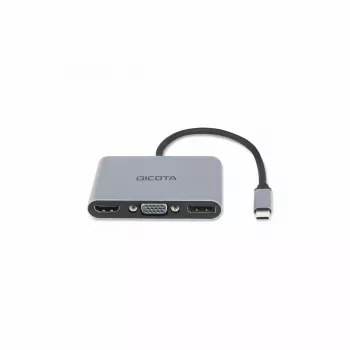 DICOTA D32064 mobiilseadme dokkimisjaam tahvelarvutile/nutitelefonile/sülearvutile hõbedane