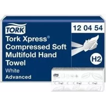 Paberkäterätid Tork H2 Advanced Interfold 2-kihilised — 2400 lehte (MPN 120454)
