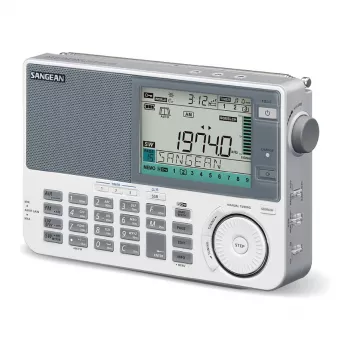 Kaasaskantav raadio Sangean ATS-909 X2 — valge — AM FM SW digitaalne häälestus