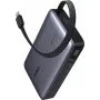 Akupank UGREEN PB550 20 000 mAh 67 W PD, 1×USB-A, 1×USB-C ja sisseehitatud USB-C-kaabli ning nutiekraaniga (55996B)
