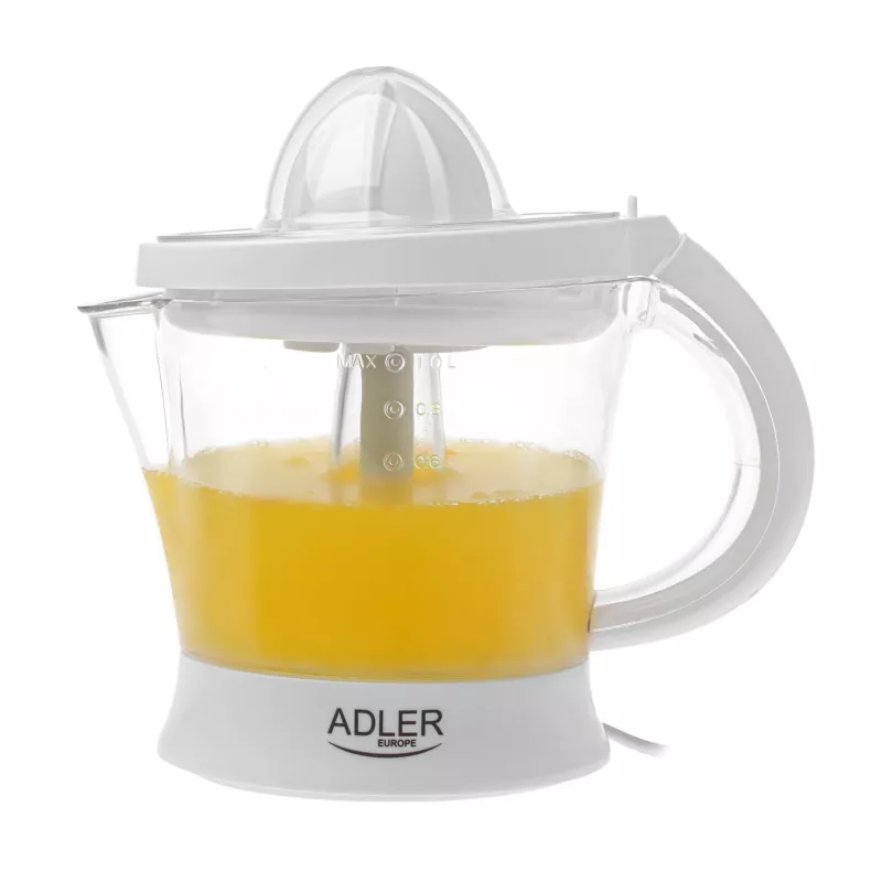 Adler Tsitrusmahlapress | AD 4014 | Tüüp Tsitrusmahlapress | Valge | 40 W | Kiiruste arv 1