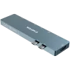 Laadimisdokk 2xTB - 2xHDMI 2xUSB 3.0 2xUSB-C pesa