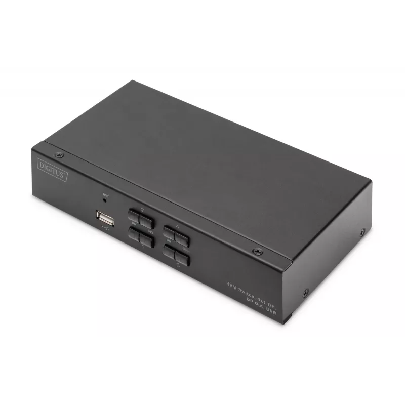 KVM-lüliti Digitus DS-12891 4x1 DP USB 4K Ultra HD
