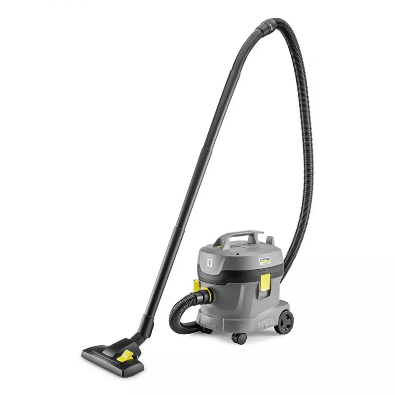 Trummel tolmuimeja Karcher AG T 11/1 Classic — kuivtolmuimeja, 11 L tolmumahutavus, 850 W, 23,5 kPa, 2 m voolik, teleskooptoru