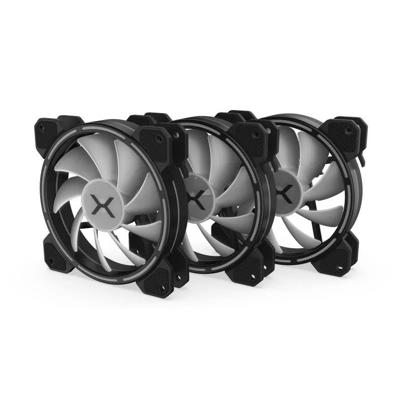 KRUX Lunar 120 ARGB 3-osaline korpuse ventilaatorite komplekt