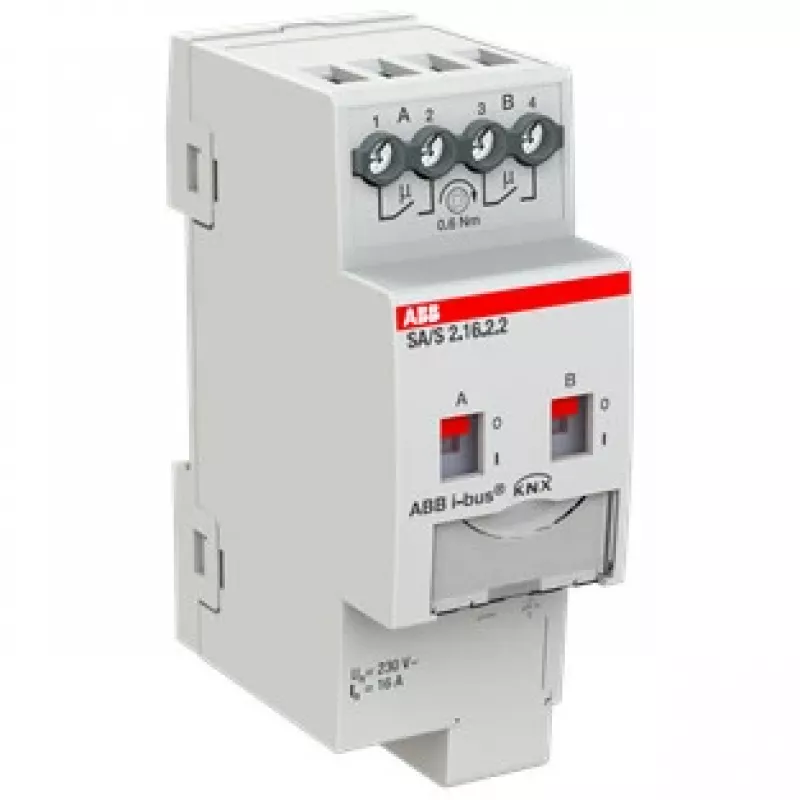 ABB Stotz S&J lülitusajam 2-suunaline, 16A, REG SA/S2.16.2.2 (2CDG110261R0011)