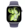 Kell Series 11 GPS 46mm hõbedane alumiiniumkorpus lilla udu spordirihmaga - M/L