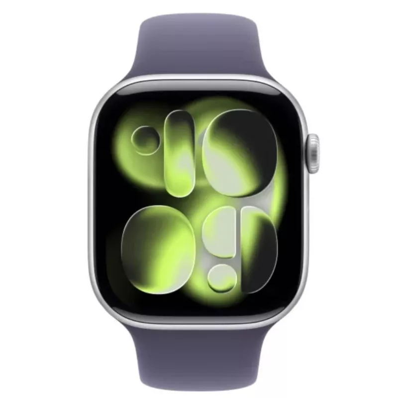 Kell Series 11 GPS 46mm hõbedane alumiiniumkorpus lilla udu spordirihmaga - M/L