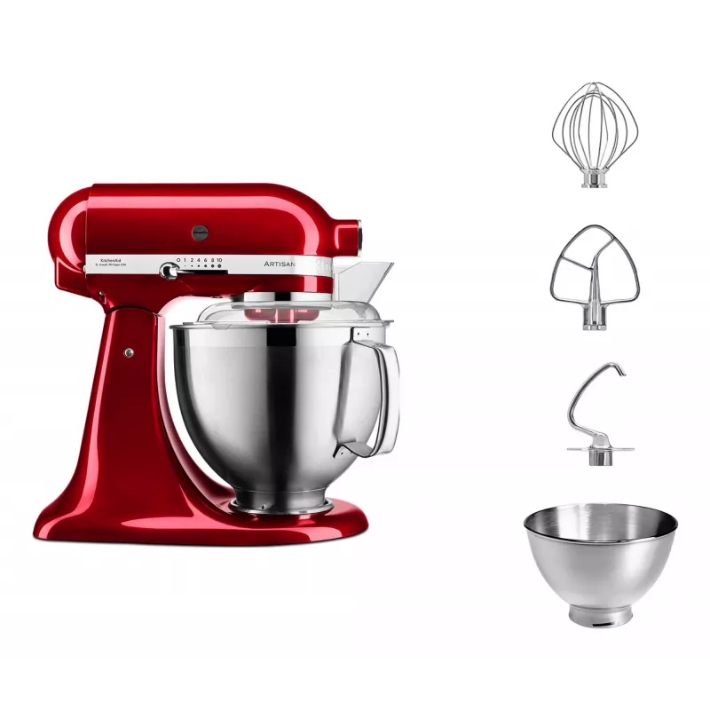 Köögikombain KitchenAid ARTISAN 5KSM185PS 300W 4,8L Punane