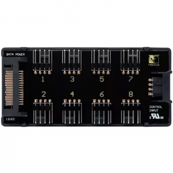 Ventilaatorikontroller Noctua NA-FH1 4-pin must 24W 5-12V