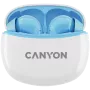 Canyon TWS-5 CNS-TWS5BL Kõrvaklapid – Tõeliselt juhtmevabad – Bluetooth 5.3 – Kõrvasisesed – USB-C laadimiskarp – Puutetundlik juhtimine – kuni 38 tundi tööaega – Must