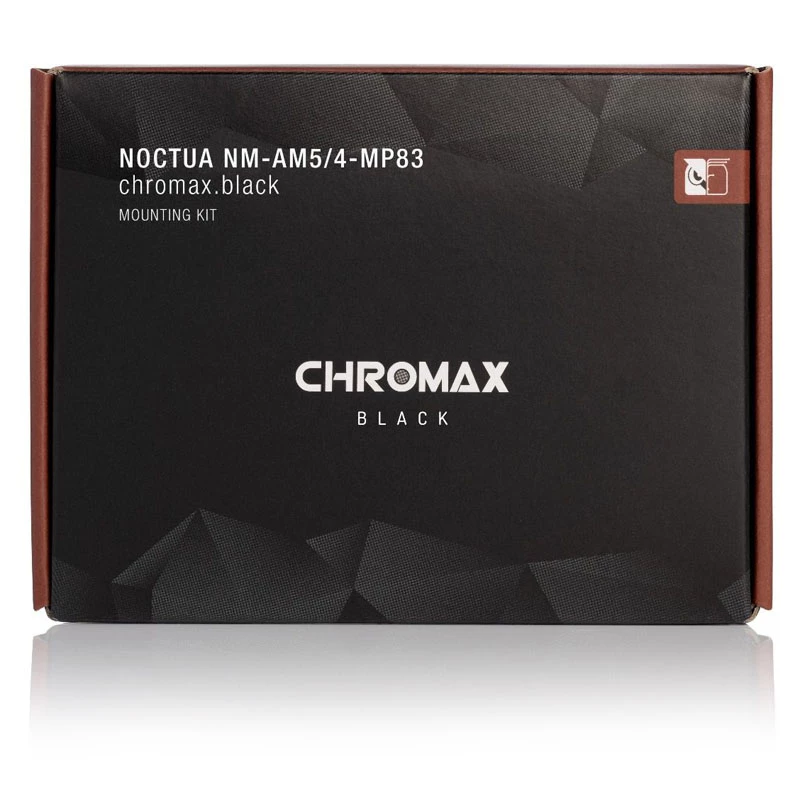 Kinnituskomplekt Noctua NM-AM5/4-MP83 CHROMAX.Must Must AM4 AM5