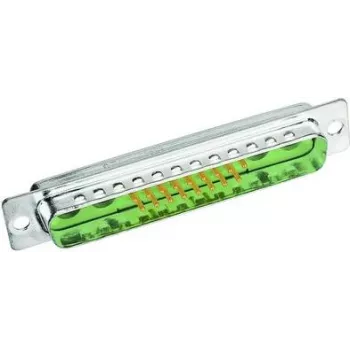 Traatühendus D-Sub 2 Harting 09 69 211 5072 roheline metallik