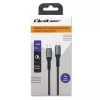 Qoltec kaabel USB 2.0 Type C USB 2.0 Type C 100W QC 3.0 PD 1m must
