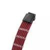 CableMod C-Series PRO ModMesh 12VHPWR kuni 3x PCI-e kaabel Corsairile - 60cm, tumepunane