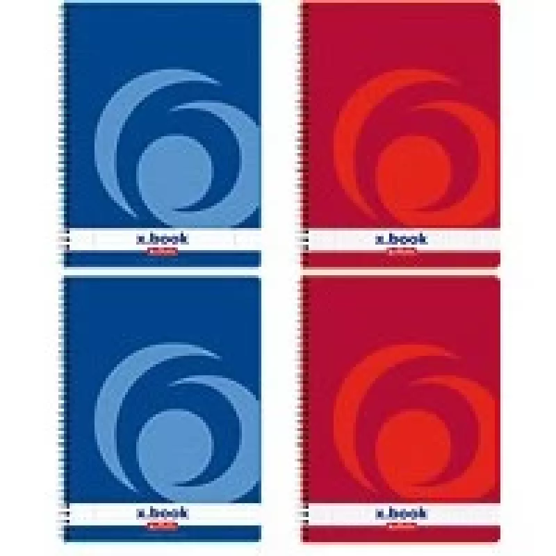 Kirjutusmärkmik Herlitz 10834117 A4 80 lehte Punane
