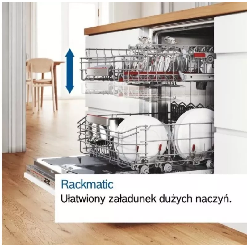 Täielikult sisseehitatud nõudepesumasin Bosch SMV25AX07F, 12 komplekti, 46 dB, 60 cm täissuuruses
