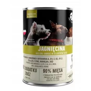 Märg koeratoit PetRepublic DOG 400 g, tükid kastmes lambalihaga väikestele ja keskmistele koertele