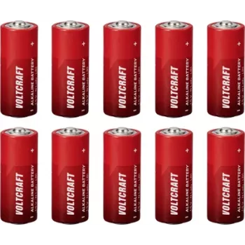 Voltcraft VC-16108100 Lady N -patarei leelis-mangaan 880 mAh 1,5 V 10 tk (VC-16108100)