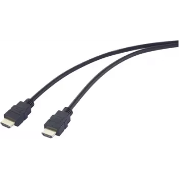 SpeaKa Professional HDMI-ühenduskaabel HDMI-A-pistik pistik 5,00 m must SP-12816088 4K UHD (SP-12816088)
