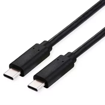 ROLINE USB4 Gen 2x2 kaabel 0,5 m, USB C, must, 11.02.9091