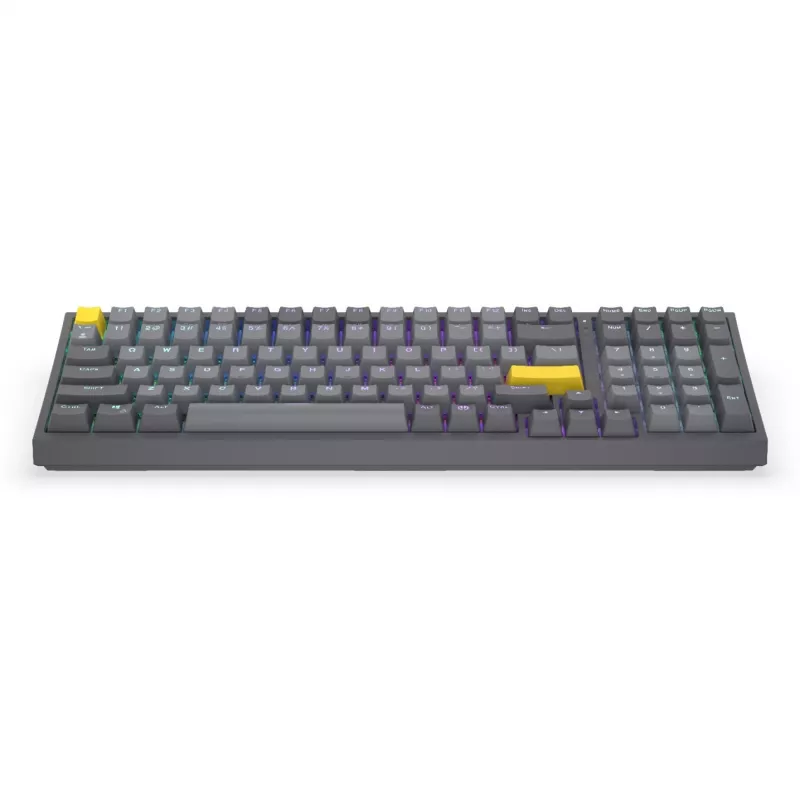 Celeris 1800, mänguklaviatuur hall, USA-paigutus, ENDORFY Yellow by Gateron
