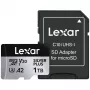 Välkmälu Lexar 1TB UHS-I MicroSDXC SILVER PLUS