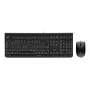 Klaviatuur CHERRY DC 2000 koos hiirega, universaalne, USB, QWERTY, tšehhi, must