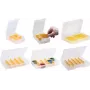 Storage sortiment box allit EuroPlus Basic transparent high-impact 37/7-20