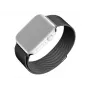 FIXED asendusvõrkrihm Apple Watchile — ühildub 42/44/45/46/49 mm (must)