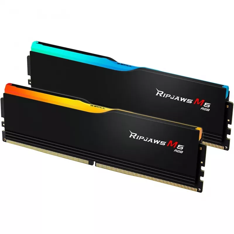 DIMM 64 GB DDR5-6400 (2x 32 GB) Dual-Kit, Memory Must, F5-6400J3239G32GX2-RM5RK, Ripjaws M5 RGB, INTEL XMP