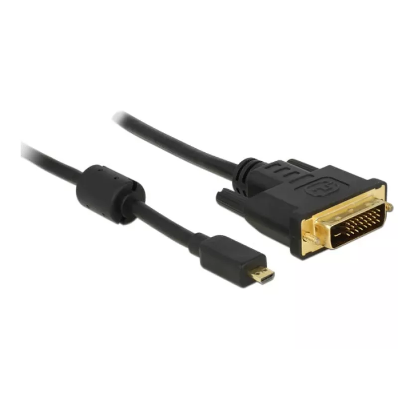 Videokaabli adapter DeLOCK 83586 Micro-HDMI - DVI-D 2 m must
