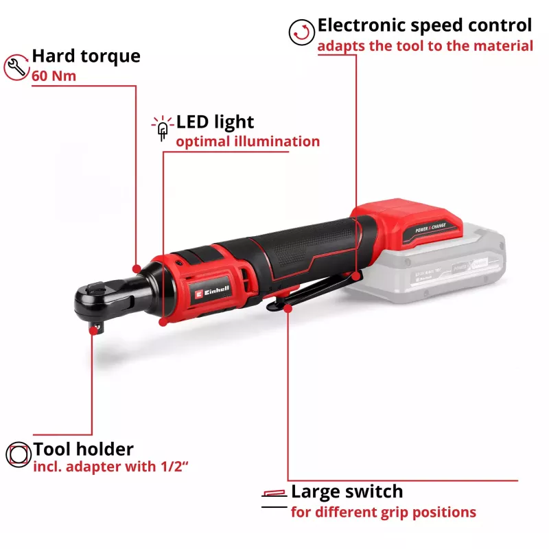 Einhell 4514320 toiteadapter must