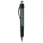 Klambriga sissetõmmatav pastapliiats Faber-Castell 14079 Must Roheline