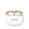 Kõrvaklapid CANYON HEXAGON 7 TWS ANC+ENC juhtmevaba laadimine valge beež