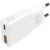 Laadija 4smarts PDPlug Duos õhuke nutitelefon tahvelarvuti valge vahelduvvool kiirlaadimine