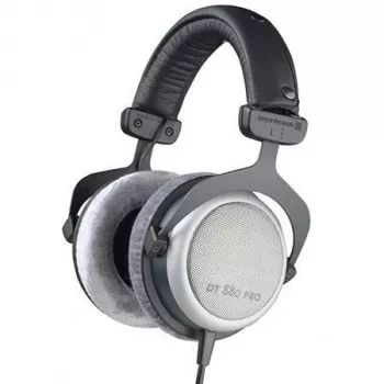 Beyerdynamic DT 880 PRO Kõrvaklapid Juhtmega peavõru Muusika Must, Hõbedane